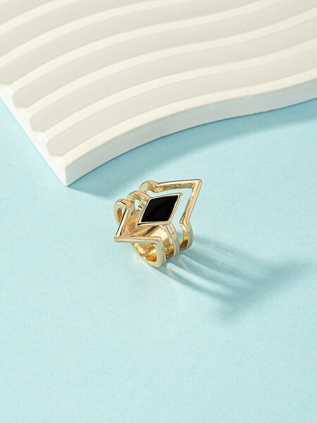 Shein - Geometric Decor Ring