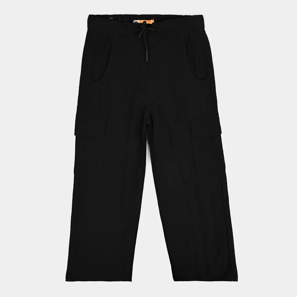 Girls Cotton Twill Pant Wonder-BLACK