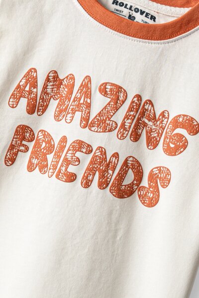 Boys Amazing Friends Contrast Tee