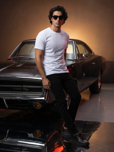 White Basic T-Shirt (TEE-494)