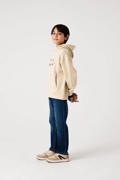 Boys Groovy Oversized Fleece Hoodie