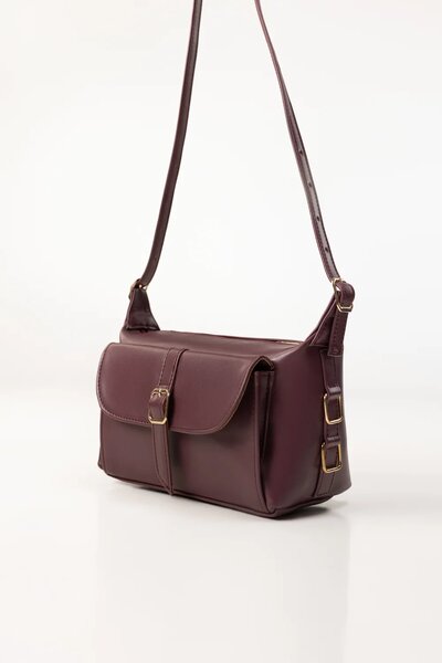 Purple Cross Body Bag