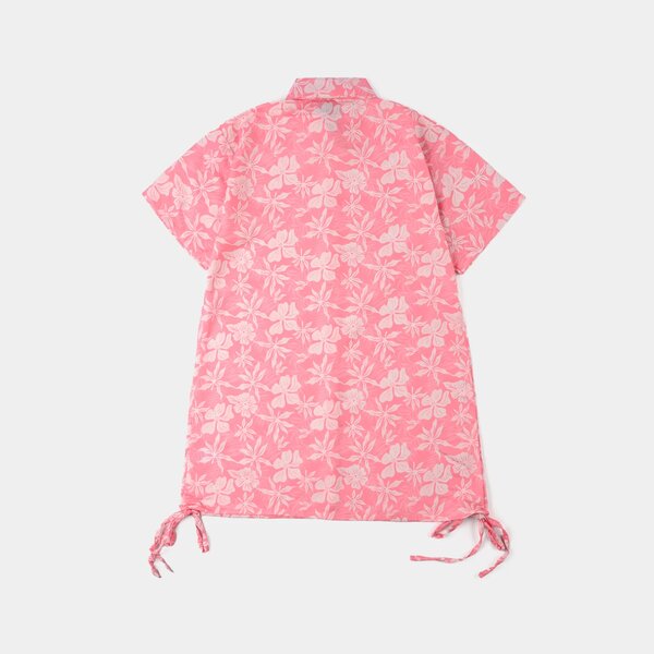 Girls Poly Lawn Casual Top (Mellow) – Pink