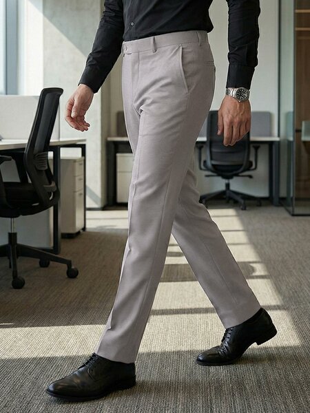Fawn Plain Executive Formal Dress Pant (FDT-352)