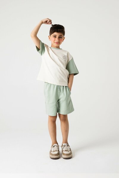 Boys Skin & Sage Co-ord Set