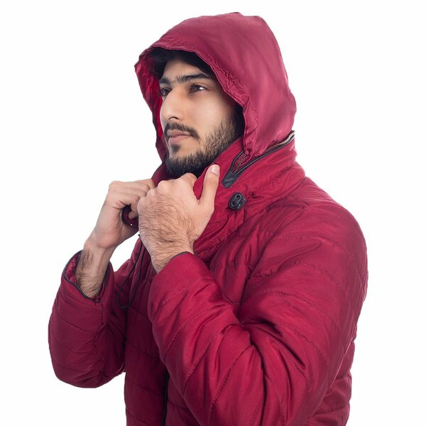 VYBE -Puffer Jacket- Maroon