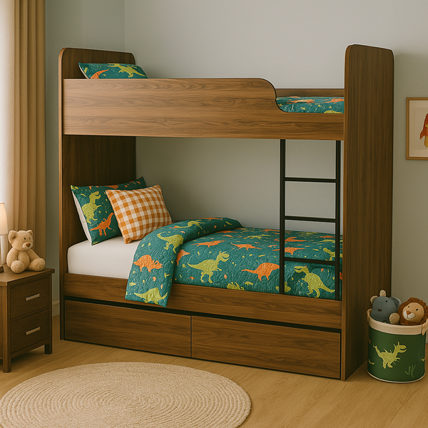 Littleton Bunk Bed with 2 Storage Drawers
