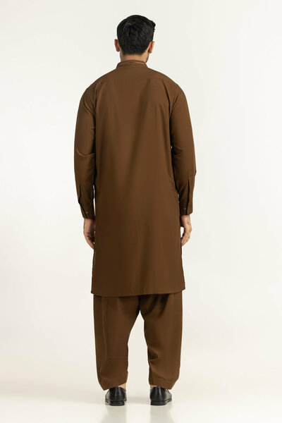 Regular Fit Embroidered Suits