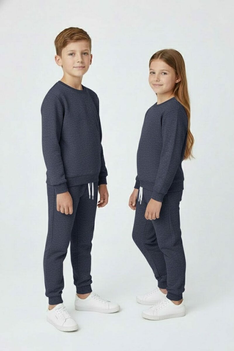 Tiny Teens Kid's Basic Fleece Twin Set