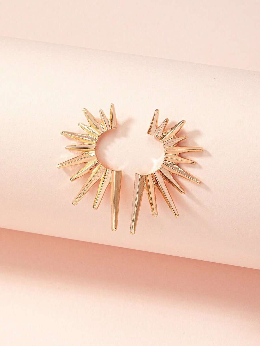 Shein - Structured Stud Earrings