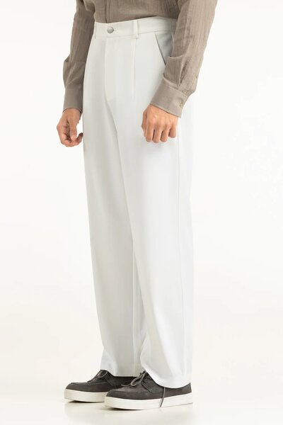 Straight Fit Trousers