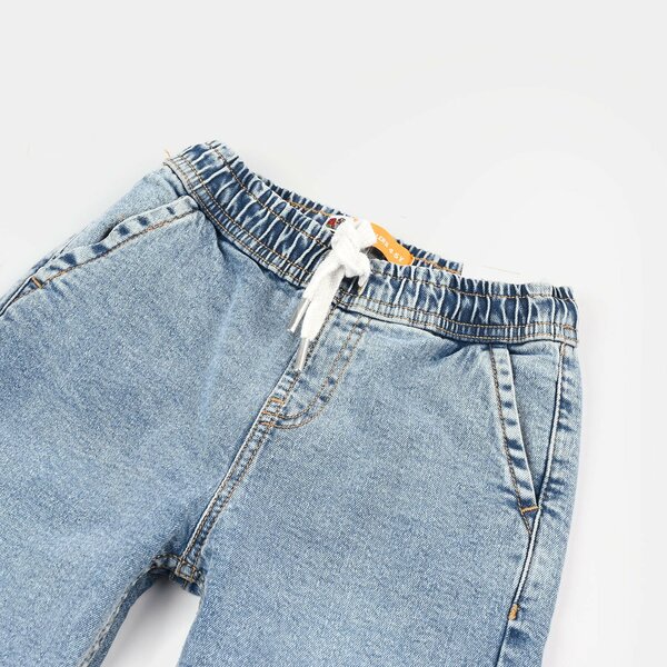 Boys Denim rigid Relaxed Fit Jeans – Light Blue