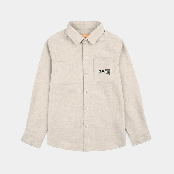 Boys Cotton Twill Shirt (Game Mode)