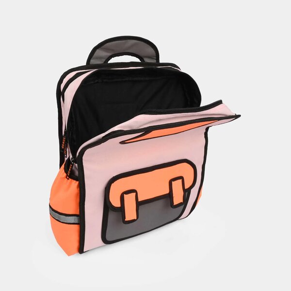 LEVUP 16" 2D Style Backpack/School Bag for Kids | Grade 1-4