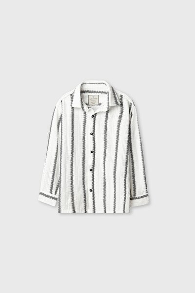 Boys Monochrome Mouzal Casual Shirt