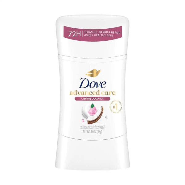 Dove - Advanced Care Caring Coconut Antiperspirant Stick - 1.6 Oz (45g)
