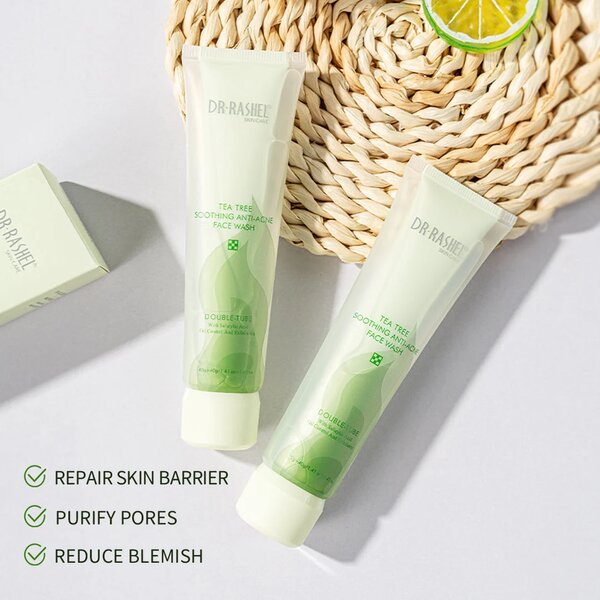 Dr Rashel - Tea Tree Double-Tube Face Wash