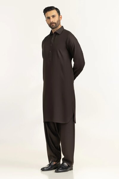 Regular Fit Embroidered Suits
