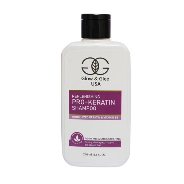 Glow & Glee Replenishing Pro-Keratin Shampoo 240Ml