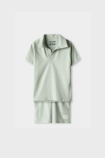 Boys Comfort Flex Polo Co-ord Set