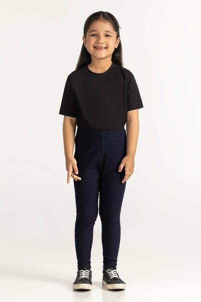 Junior Girl Navy Blue Trouser Navy Blue