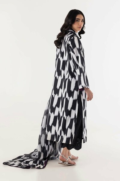 Stitched Printed Jacquard Shirt
