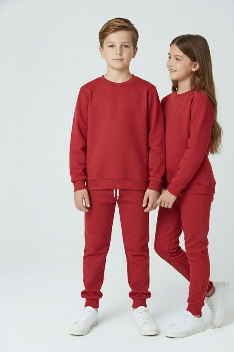 Tiny Teens Kid's Basic Fleece Twin Set