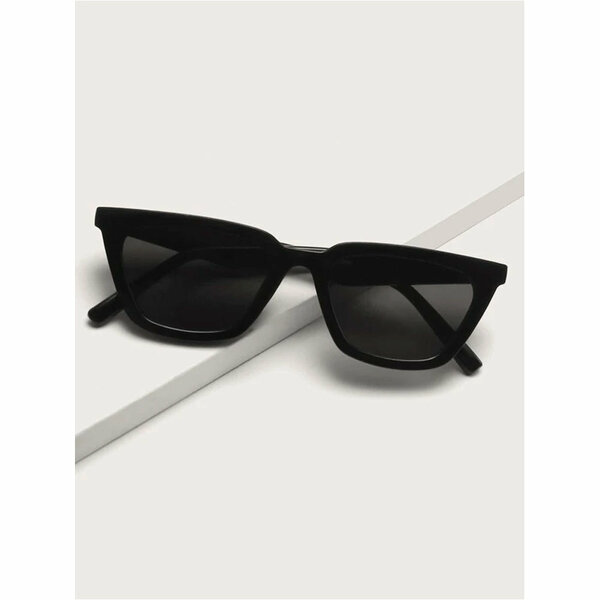 Shein - Acrylic Frame Sunglasses