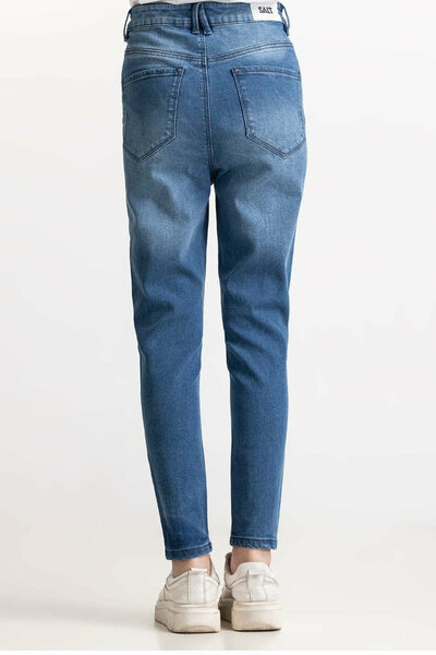 Blue Basic Denim Jeans