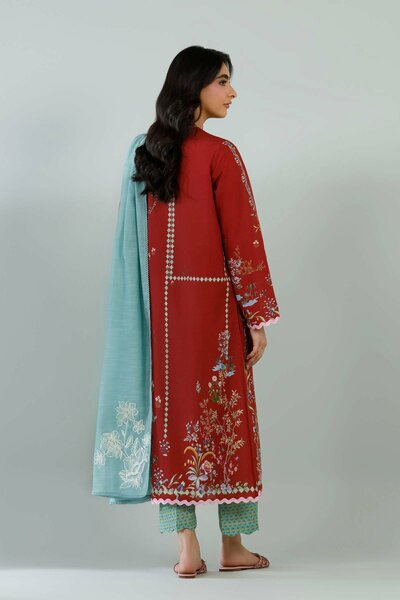 Stitched Printed Lawn Suit