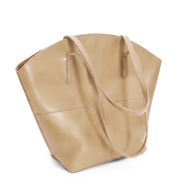 Tote Shoulder Beige