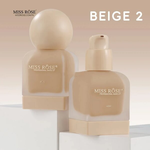 Miss Rose - Perfect Fitting Skin Silky Foundation 40Ml