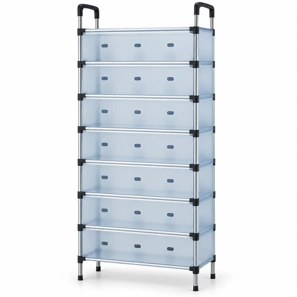 8 Layers Shoe Rack – Space-Saving Multi-Tier Shoe Organizer