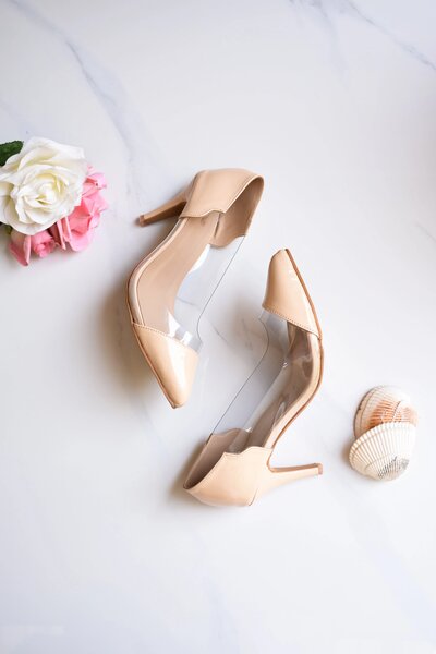 Jack Jees Dazzling Heels Beige