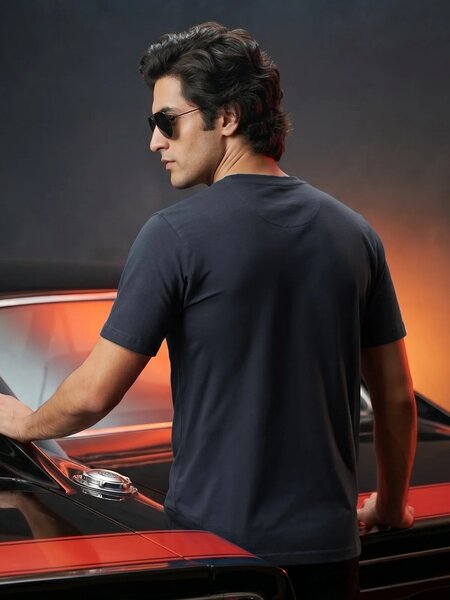 Charcoal Basic T-Shirt (TEE-422)