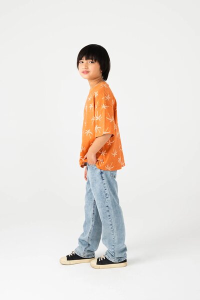 Boys Rust Palm Relaxed Tee
