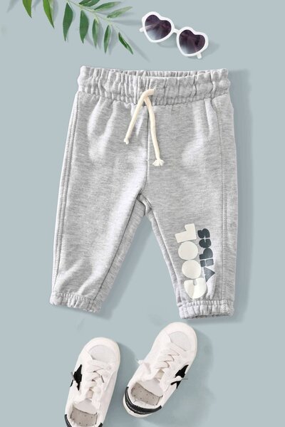 LFT Kid's Cool Vibes Printed Terry Jogger Pants