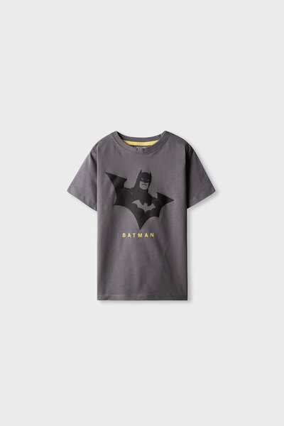 Boys Bat Emblem Graphic T-Shirt