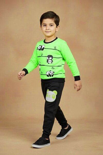 Boy's Panda Twin Set