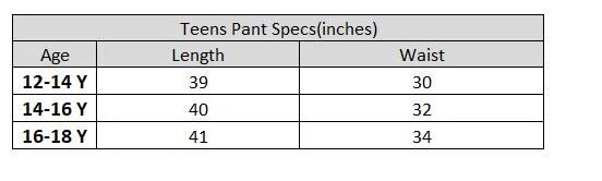 Teens Boys Cotton Pants Brilliant - Grey