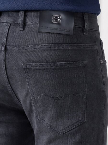 Dark Grey Straight Fit Imported Jeans 67
