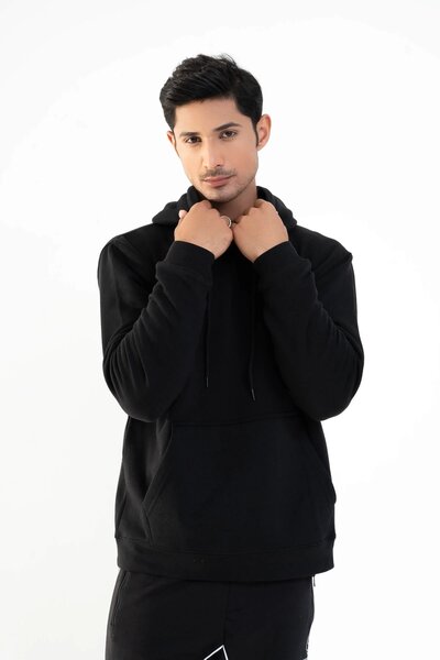 Arrow Men's Fleece Basic Pullover Hoodie