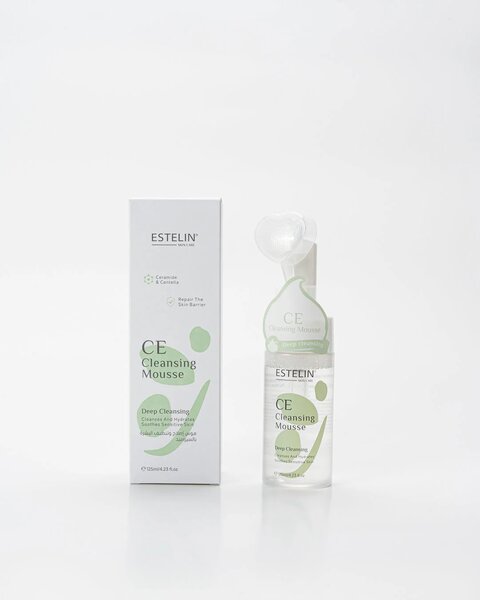 Estelin Ceramide & Centella Repairing Cleansing Mousse 125Ml
