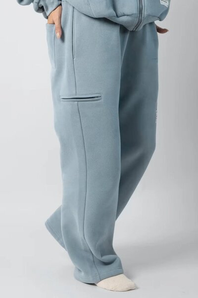 USQUARED Unisex Empower Oversized Open Bottom Sweat Pants