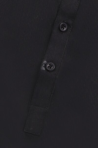 Boys Black Jacquard Cotton Kurta