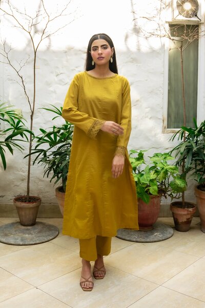 2 Piece Mustard - NV10D03