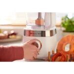Philips Viva Collection Compact Food Processor HR7520/01 – Powerful Multi-Function Food Processor with Blender and Accessories