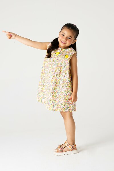 Glowy Garden Smocked Top