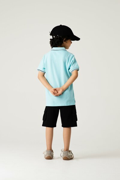 Boys MMXI Classic Mint Polo