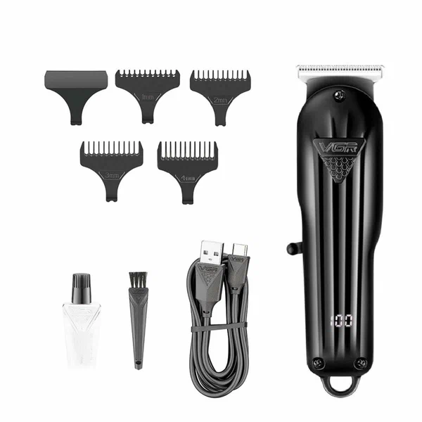VGR -  V-982 Digital Display Professional Cordless Hair Clipper